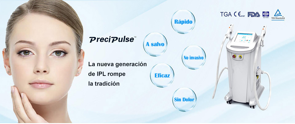 Equipo de depilación y rejuvenecimiento de la piel IPL-Preci Pulse