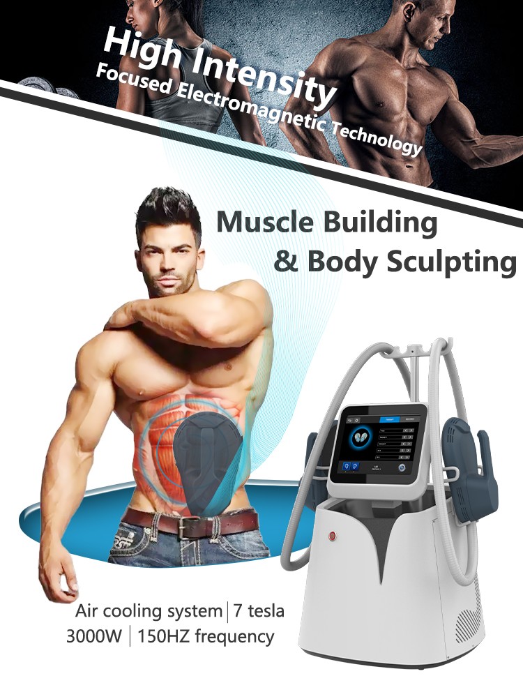 Máquina portátil para esculpir el cuerpo y el desarrollo muscular 2023